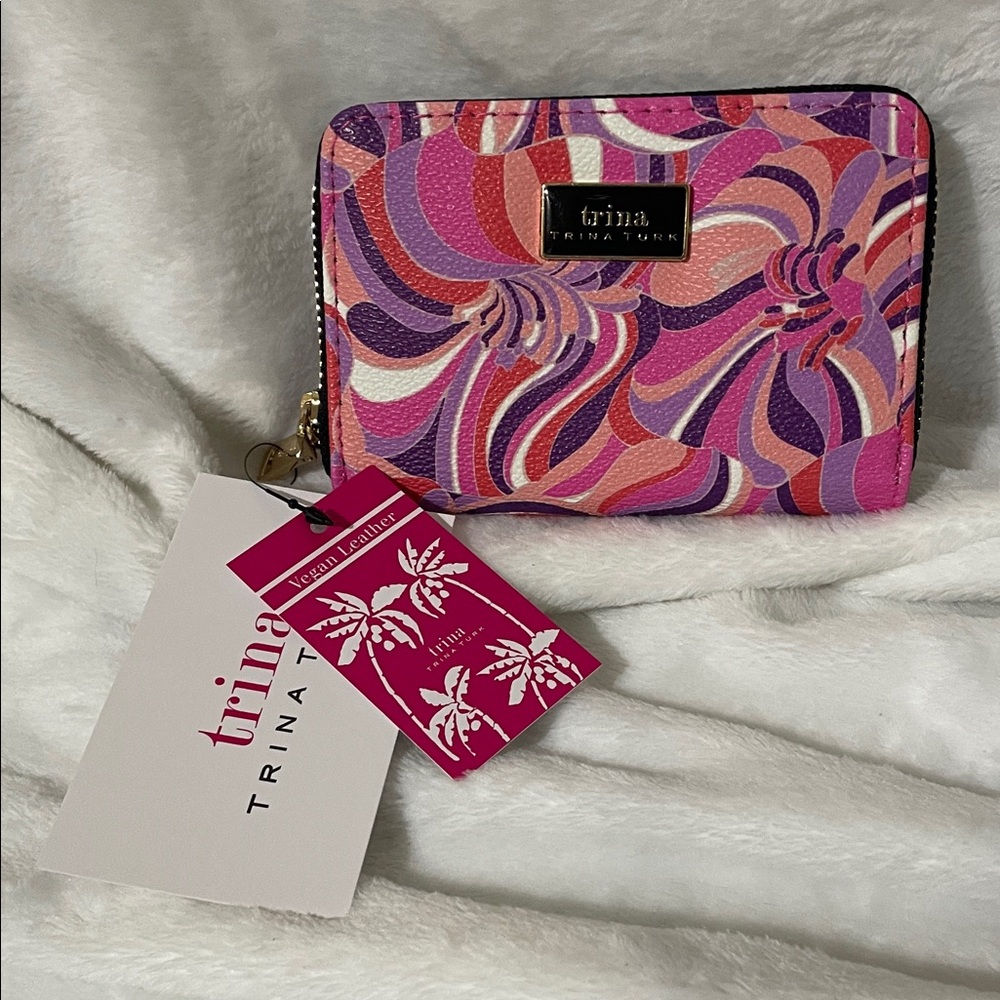 Trina Turk Multicolor Swirl Wallet